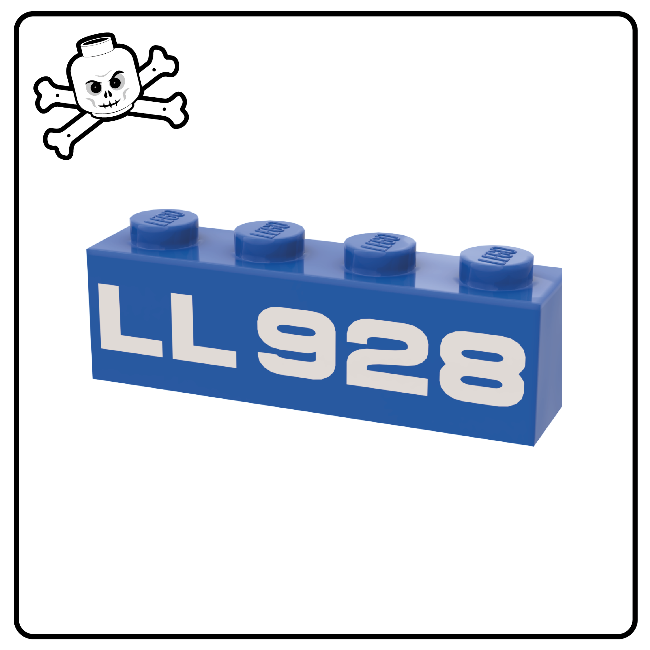 LEGO® 1x4 Brick Classic Space LL928